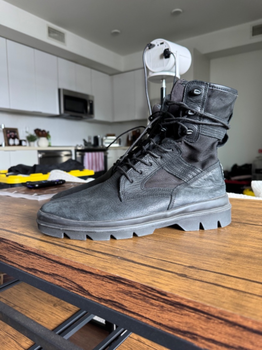 Timberland Tactical Leather Water Resistant Military Boots